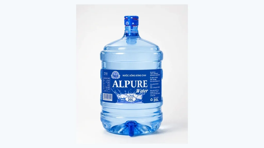 Bình nước ALPURE 20L dùng cho nhu cầu thường xuyên