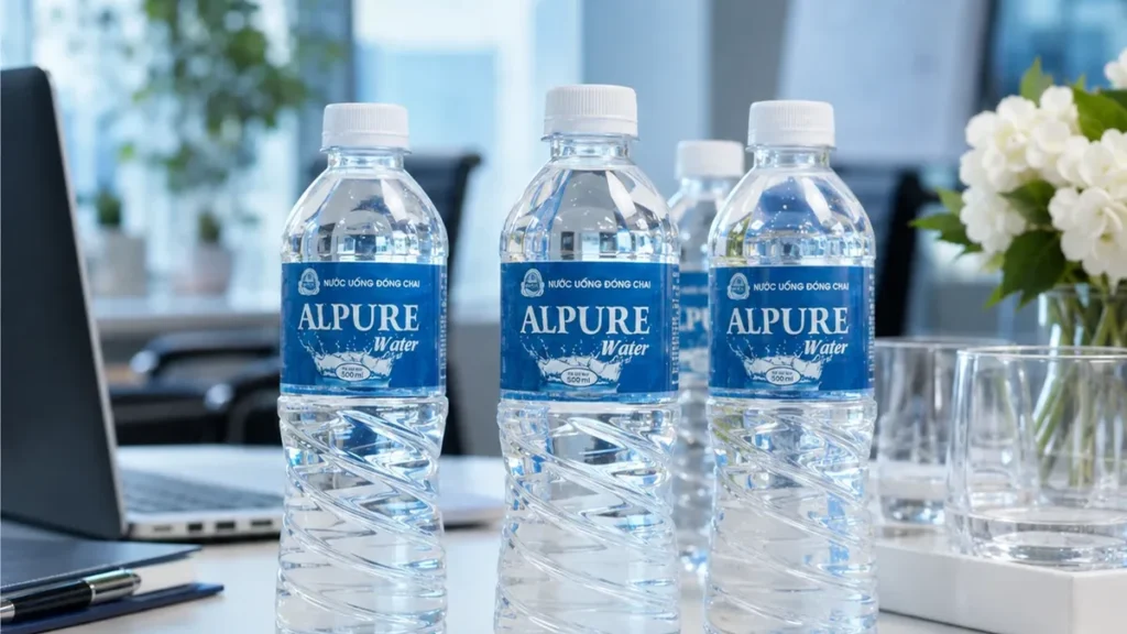 Nước uống doanh nghiệp ALPURE tại văn phòng